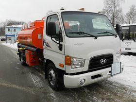 Вид 0: Hyundai HD 78 АТЗ с боковым расположением раздаточного узла